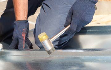Chale metal flat roofing repairs